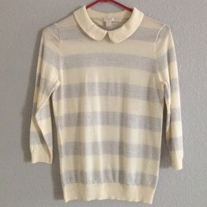 Jcrew Peter Pan Collar Sweater